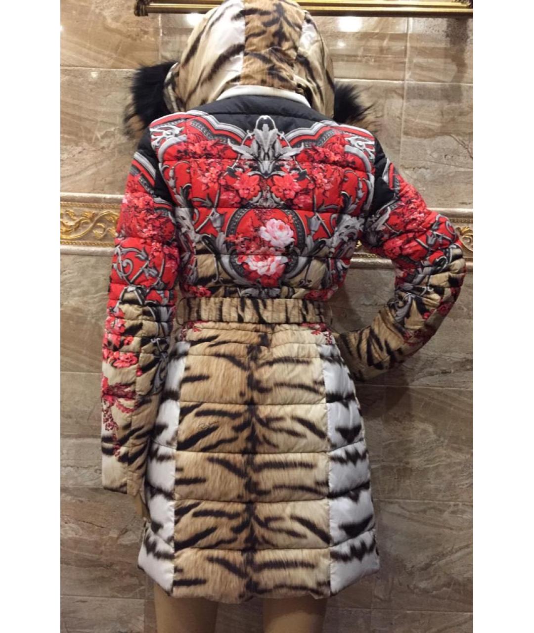 ROBERTO CAVALLI Мульти пуховик, фото 2