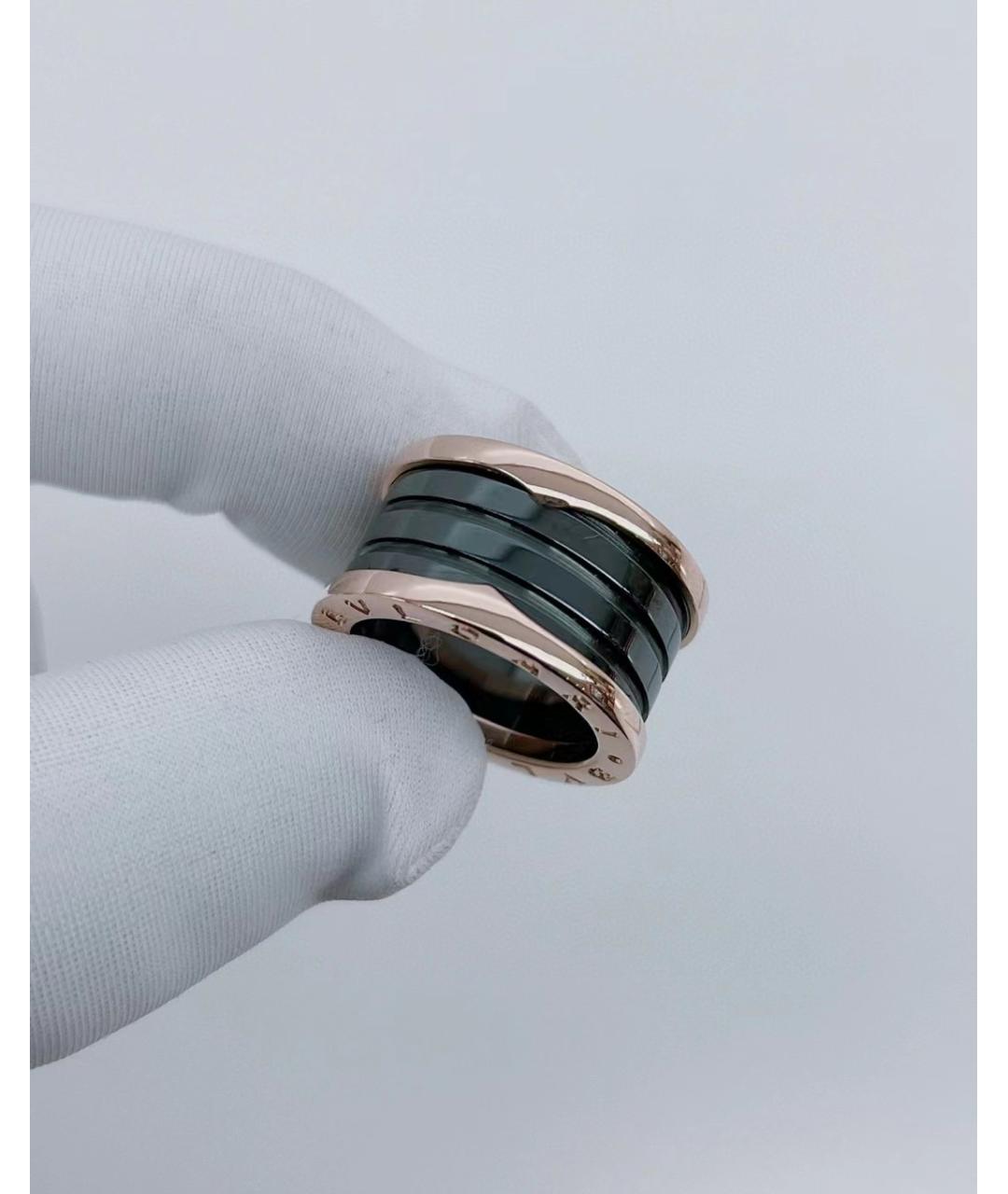 BVLGARI Черное керамическое кольцо, фото 6