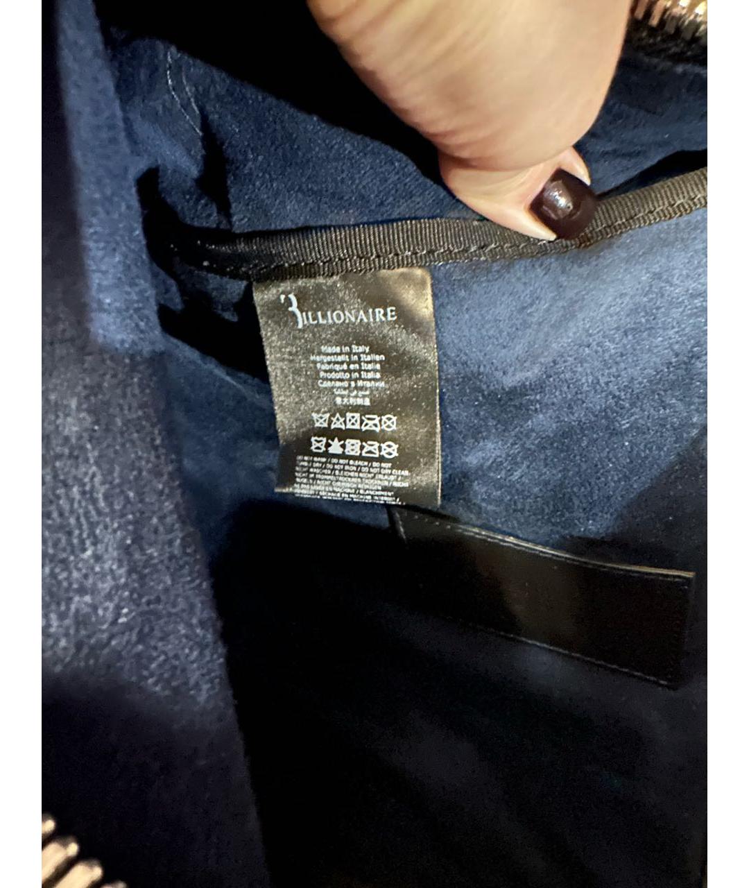BILLIONAIRE Черный рюкзак, фото 5