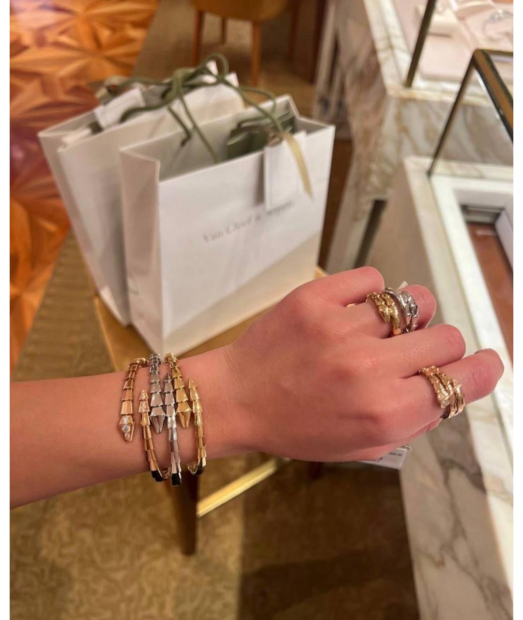 BVLGARI Кольцо из белого золота, фото 5