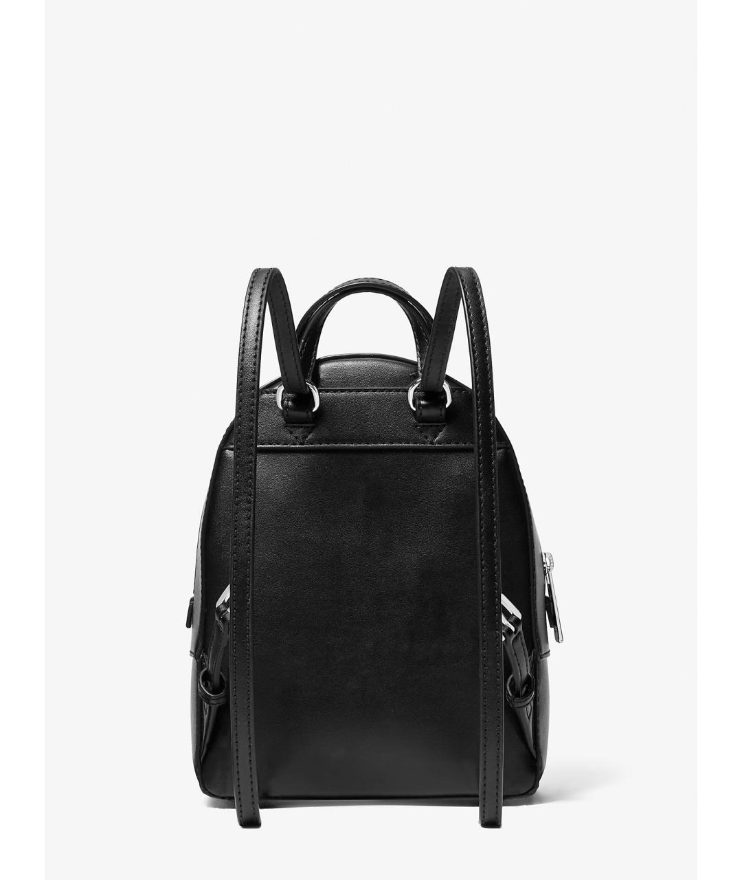 MICHAEL KORS Черный кожаный рюкзак, фото 2