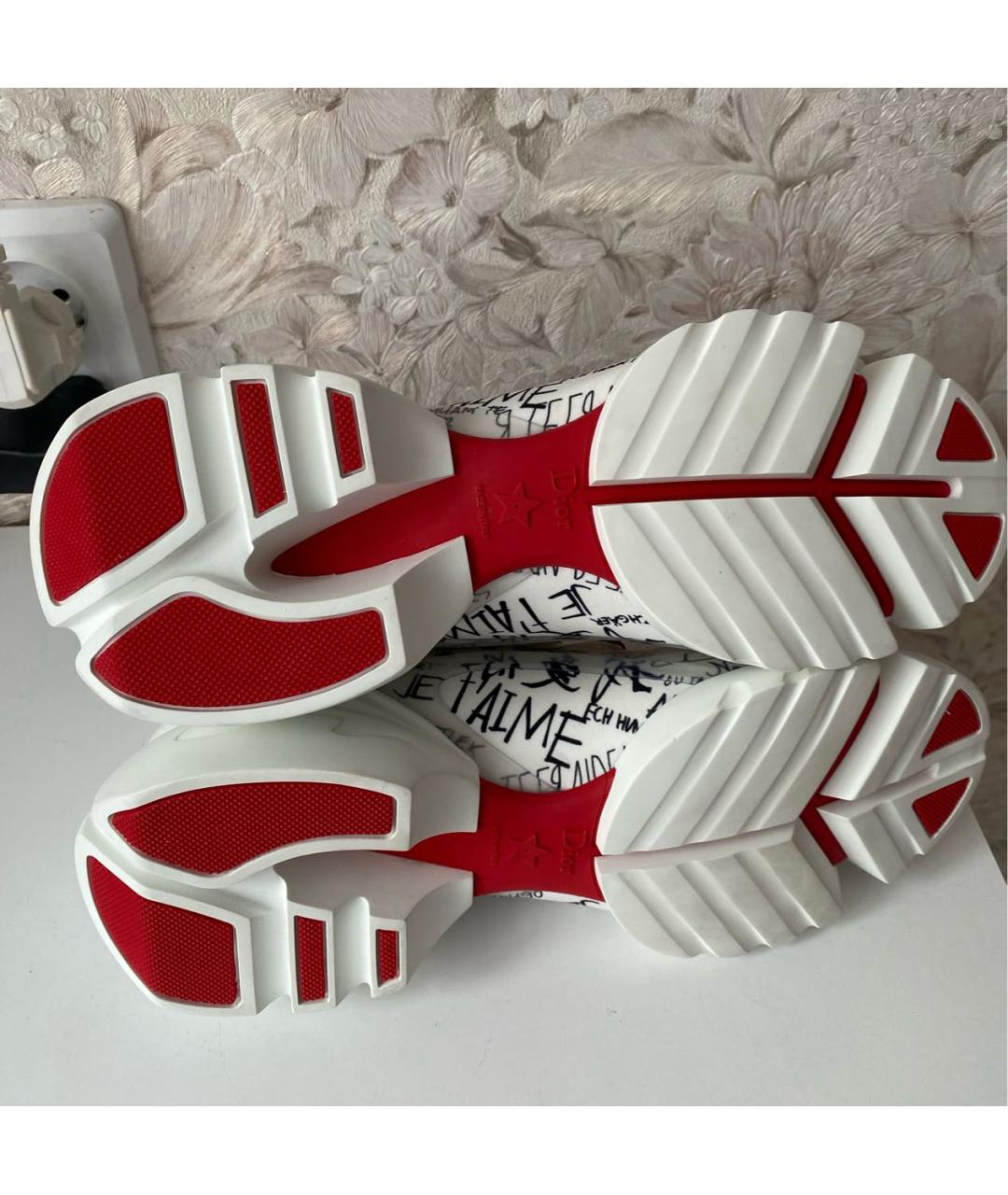 CHRISTIAN DIOR Белые кроссовки, фото 6