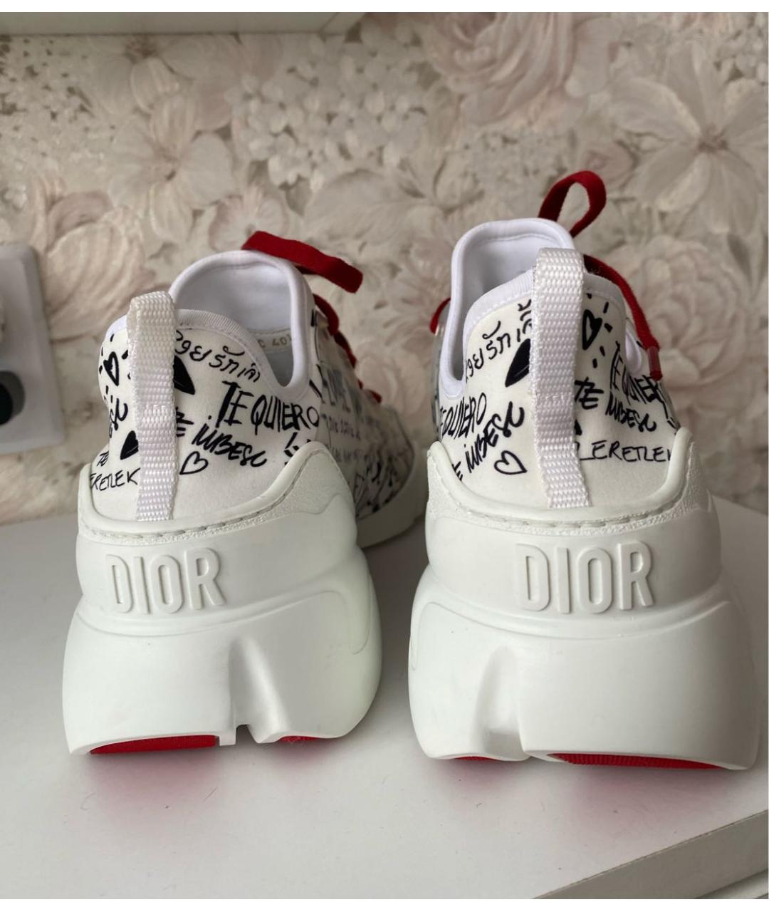 CHRISTIAN DIOR Белые кроссовки, фото 5