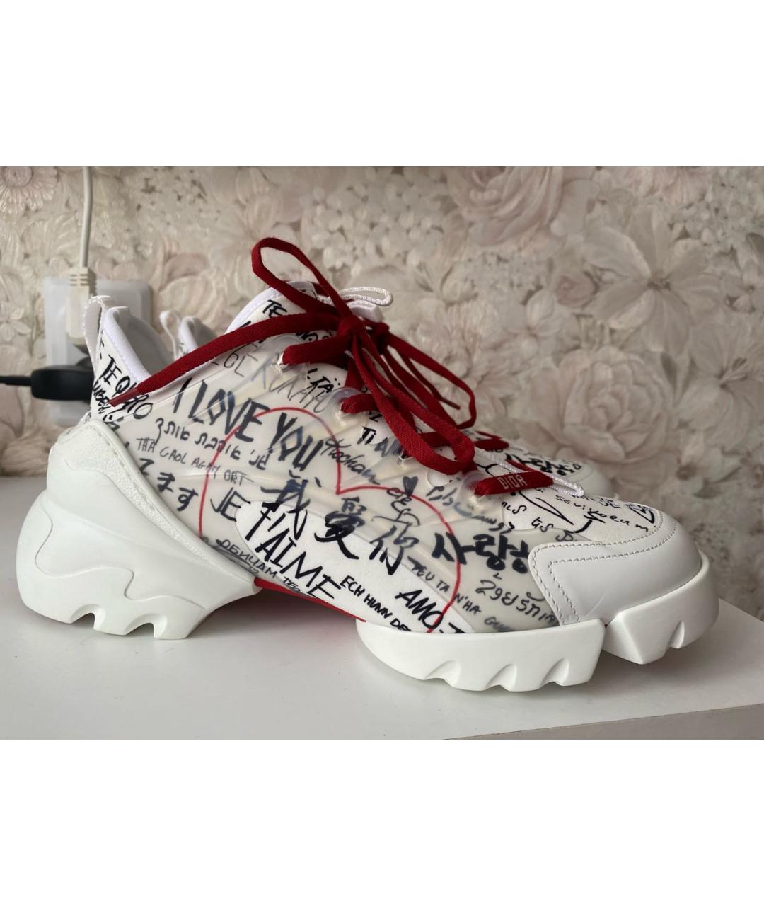 CHRISTIAN DIOR Белые кроссовки, фото 8