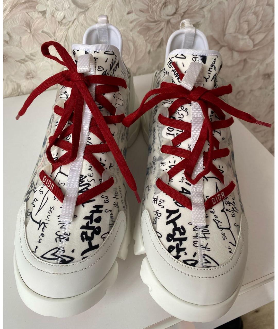 CHRISTIAN DIOR Белые кроссовки, фото 3