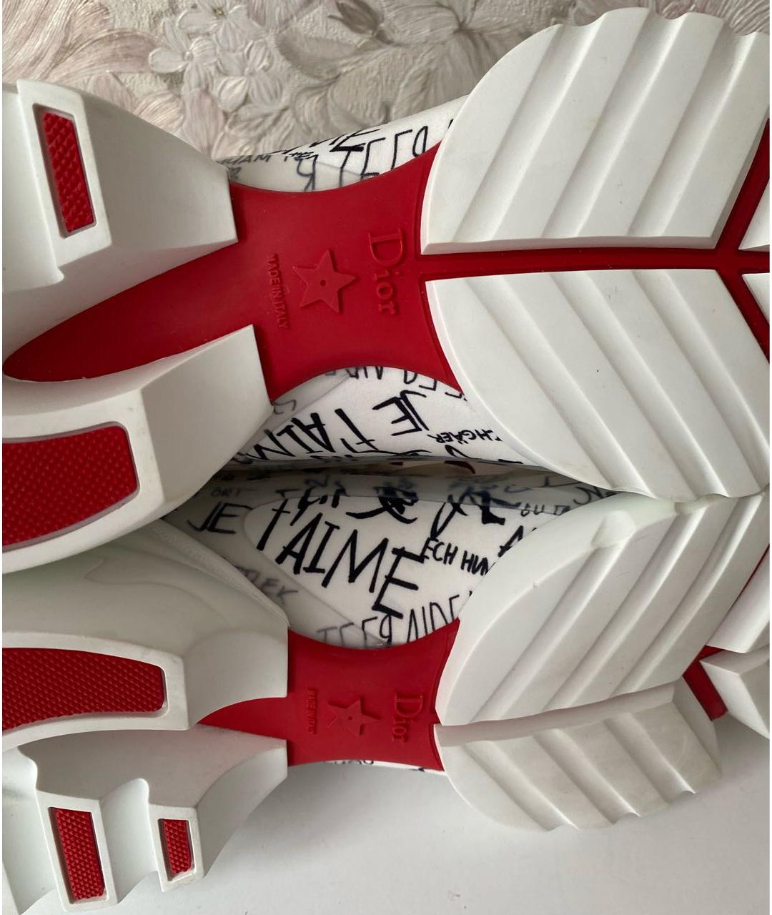 CHRISTIAN DIOR Белые кроссовки, фото 7