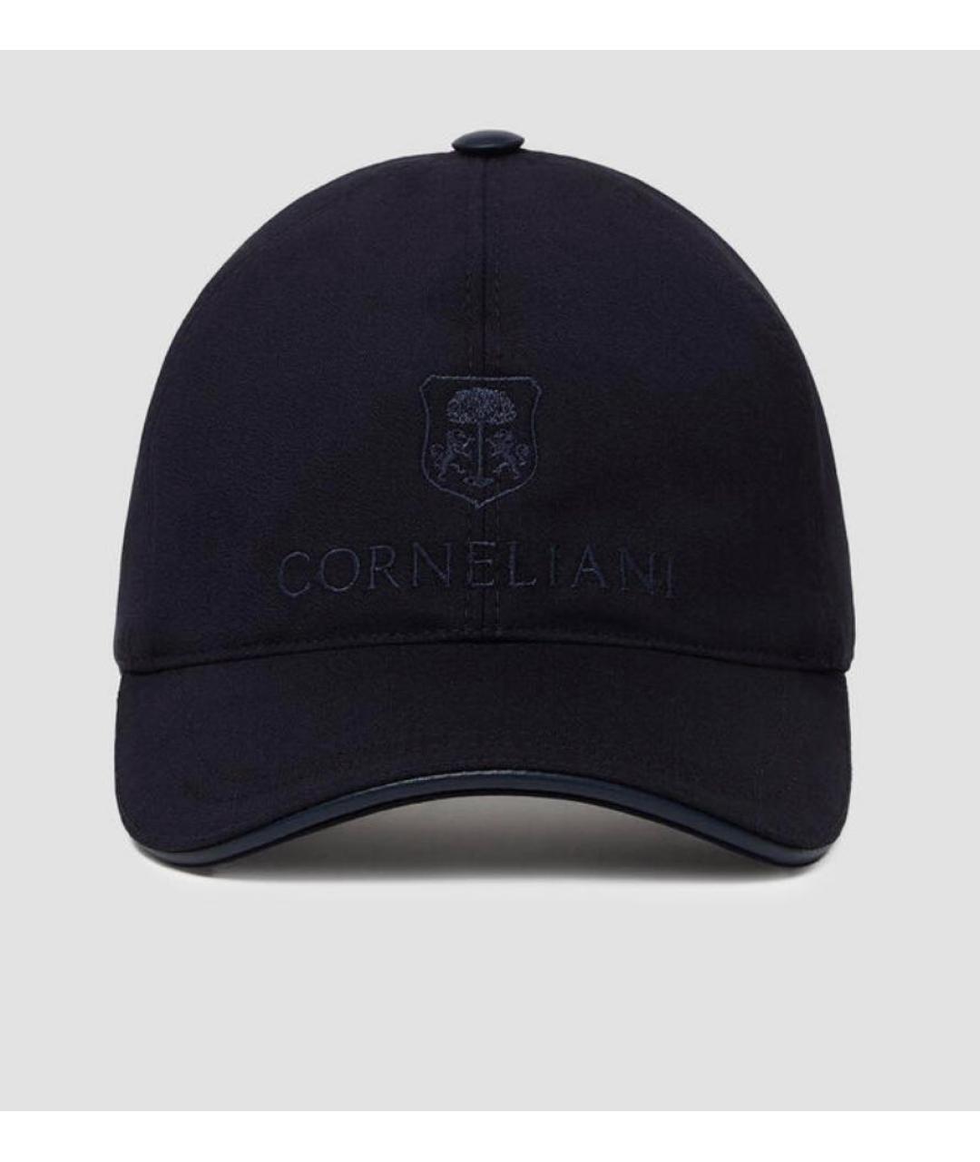 CORNELIANI Темно-синяя кепка/бейсболка, фото 8