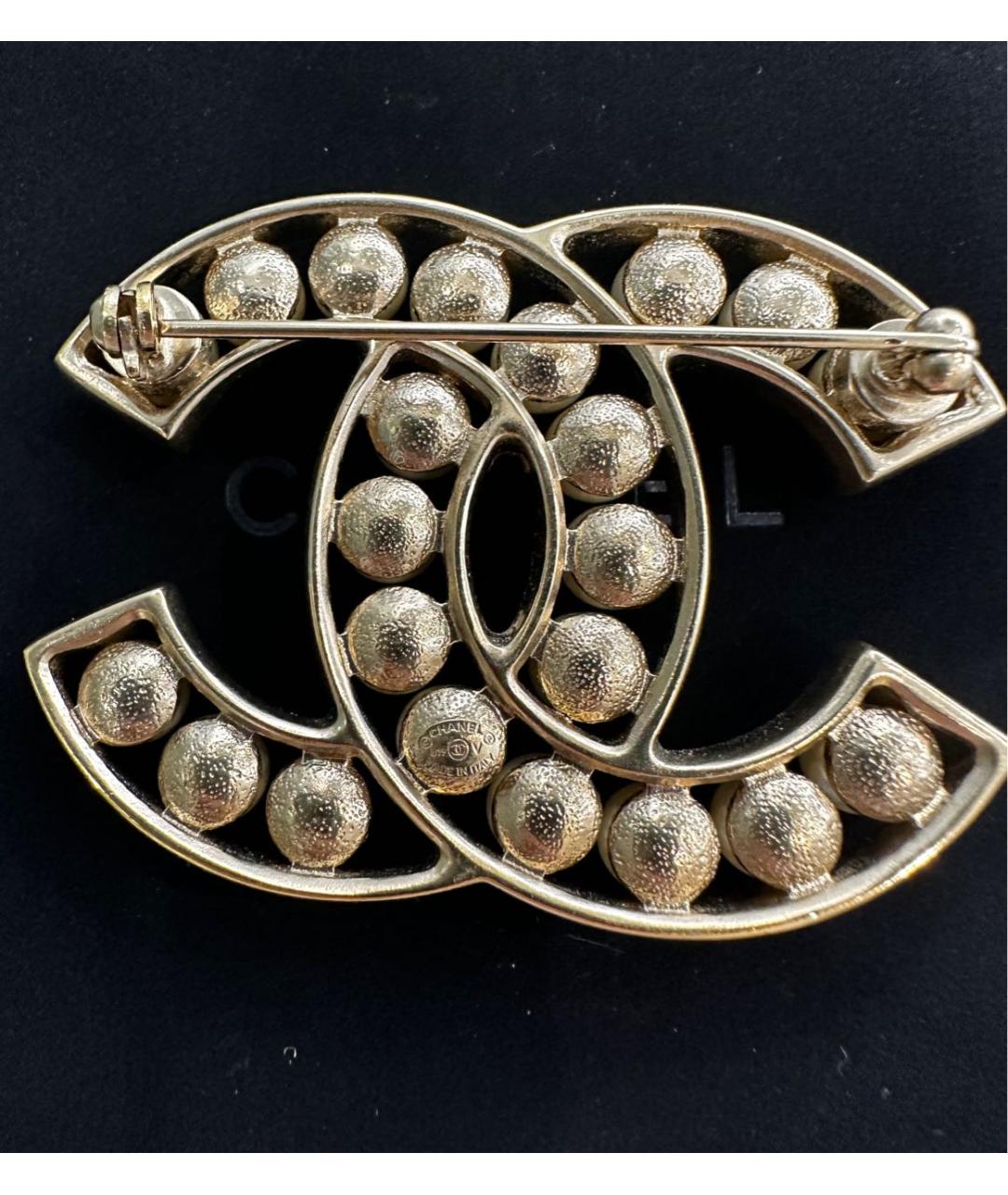 CHANEL Белая булавка / брошь, фото 3