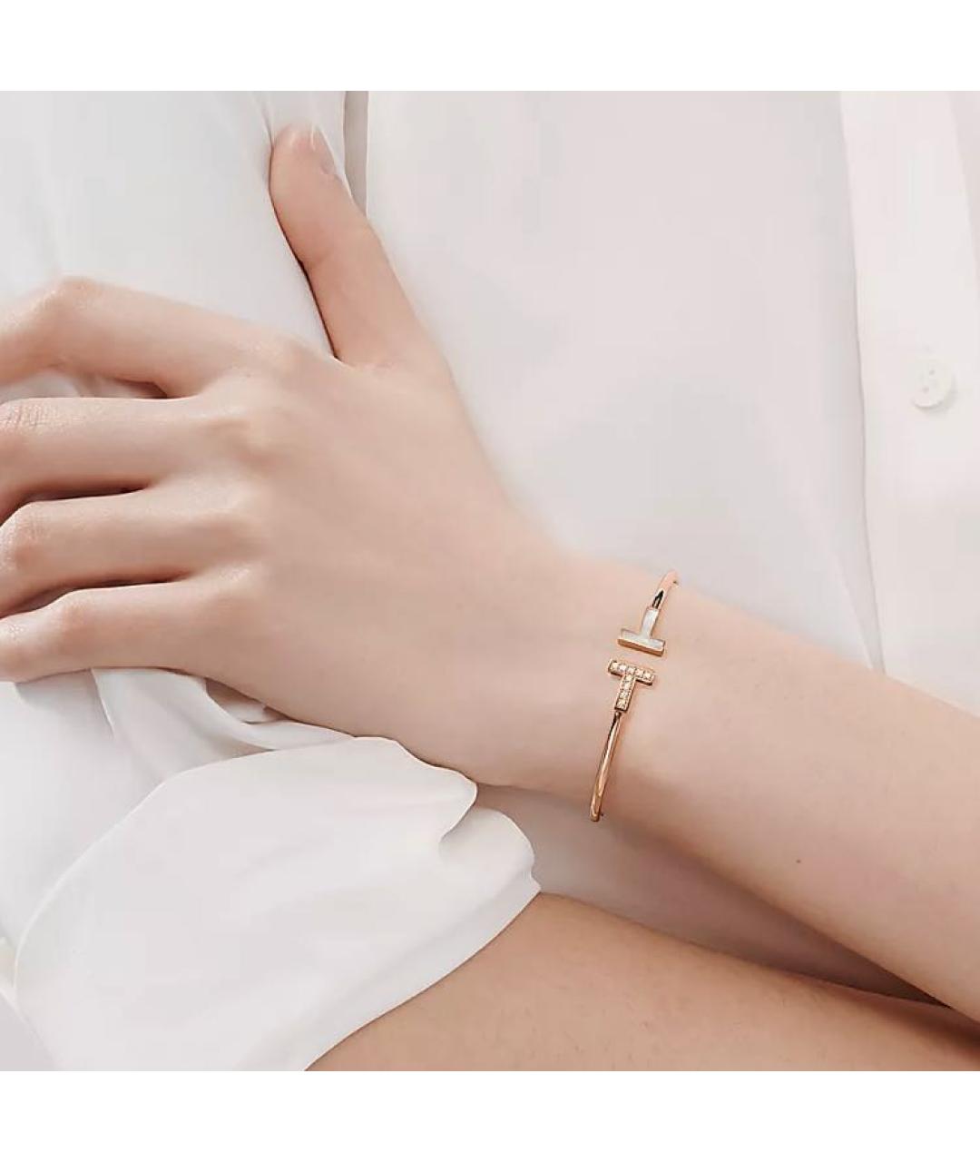 TIFFANY&CO Золотой браслет из розового золота, фото 4