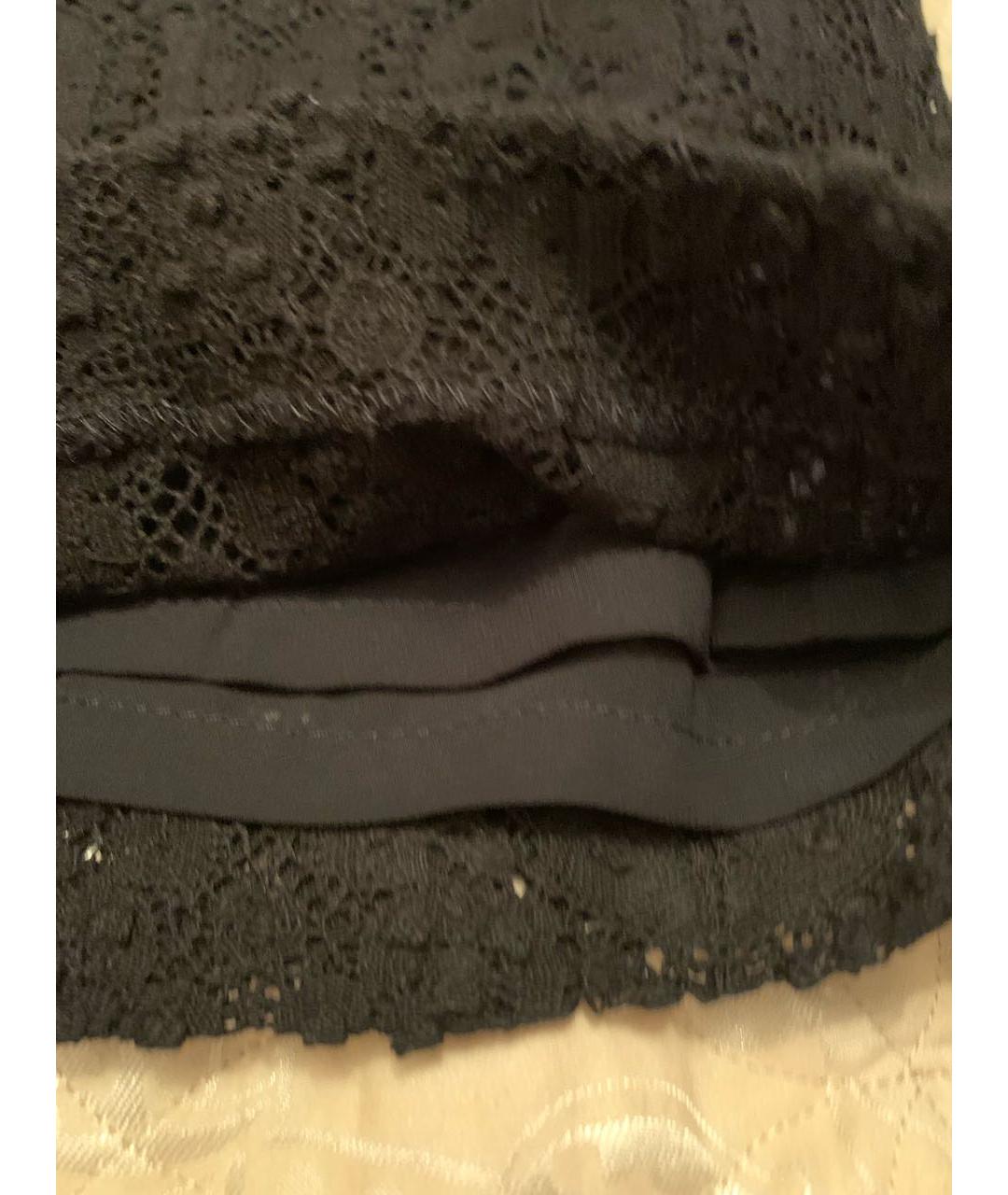 ANTONIO BERARDI Черные хлопко-эластановые прямые брюки, фото 3