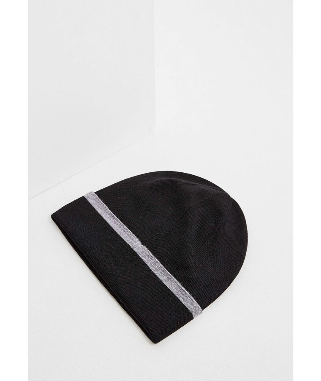 FURLA Черная шерстяная шапка, фото 2