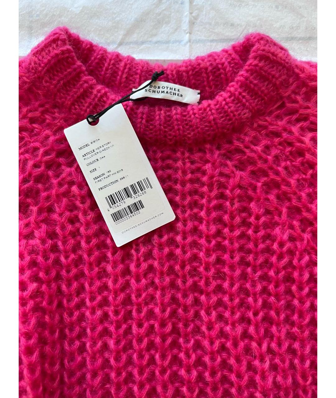 DOROTHEE SCHUMACHER Розовый шерстяной джемпер / свитер, фото 3