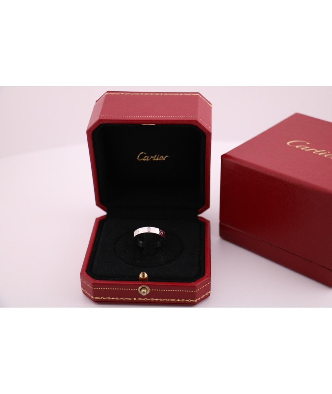 CARTIER Серебряное кольцо из белого золота, фото 5