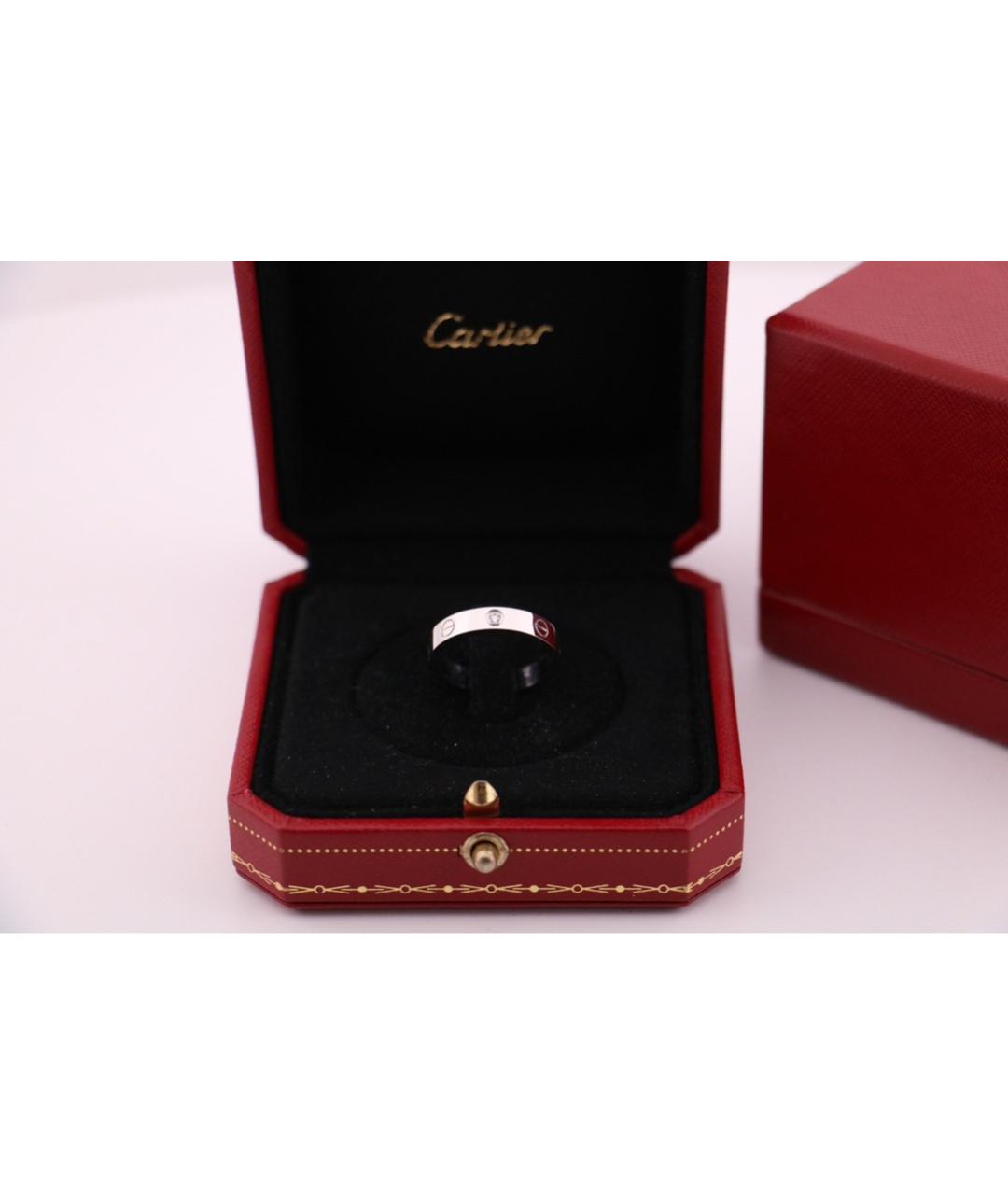 CARTIER Серебряное кольцо из белого золота, фото 2