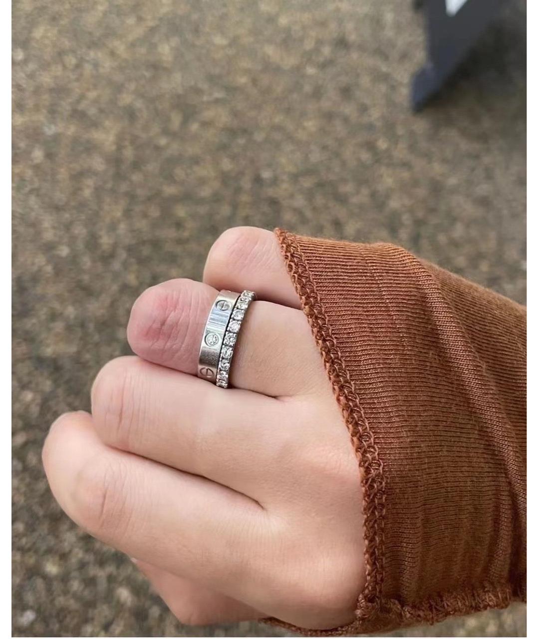 CARTIER Серебряное кольцо из белого золота, фото 7