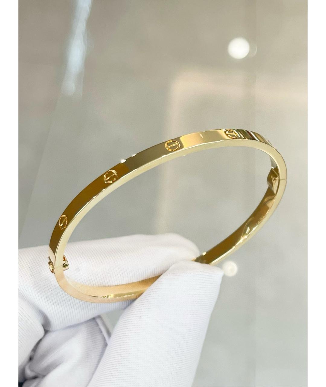 CARTIER Золотой браслет из желтого золота, фото 2