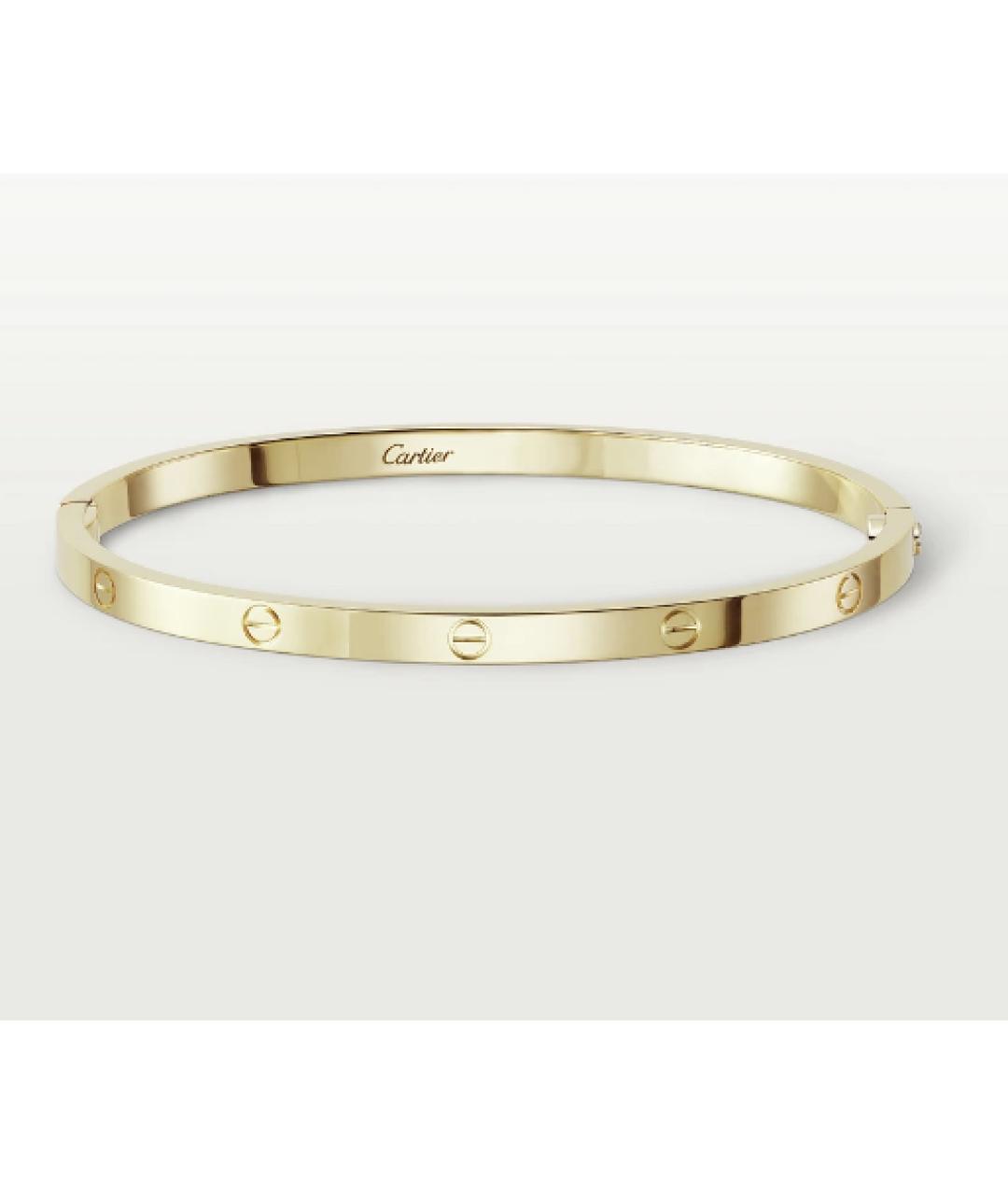 CARTIER Золотой браслет из желтого золота, фото 7