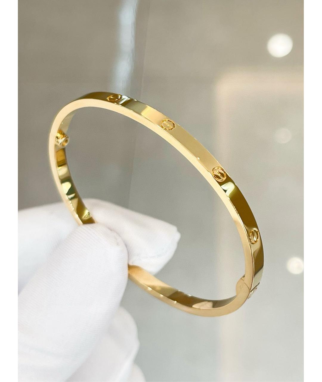 CARTIER Золотой браслет из желтого золота, фото 3