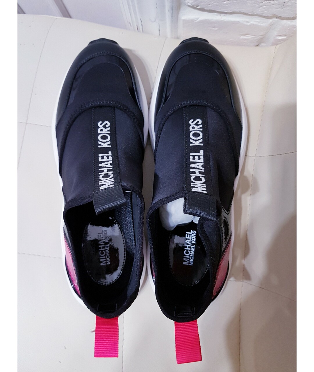 MICHAEL KORS Мульти кожаные кроссовки, фото 3