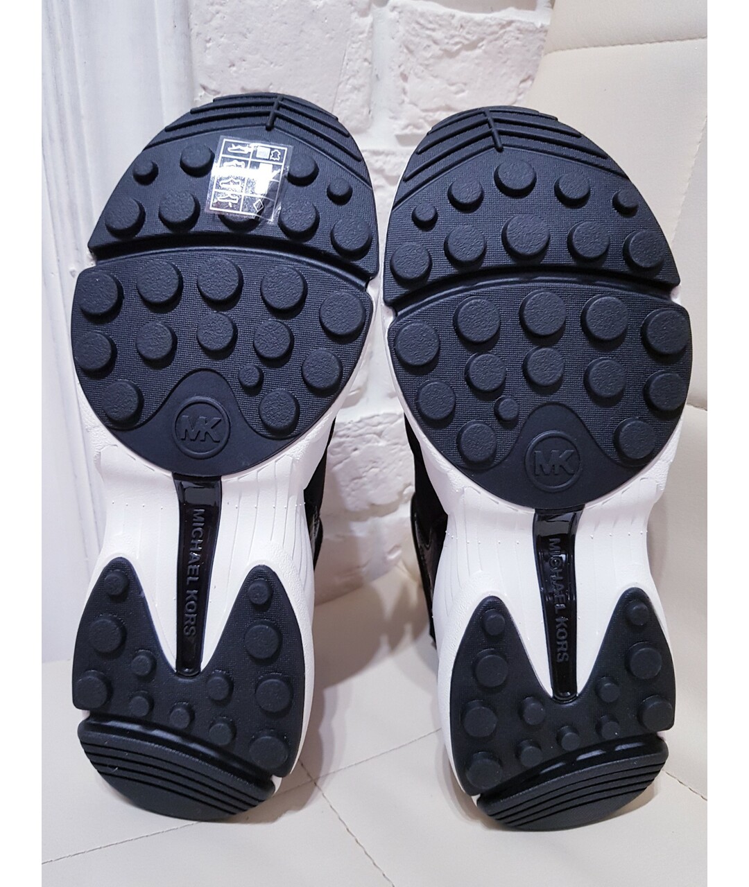 MICHAEL KORS Мульти кожаные кроссовки, фото 5