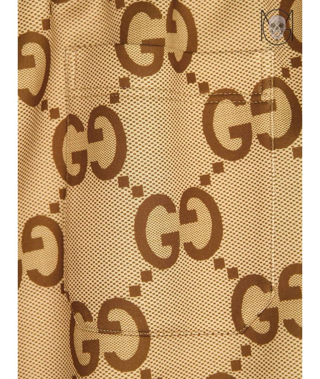 GUCCI Хлопко-эластановые повседневные брюки, фото 8