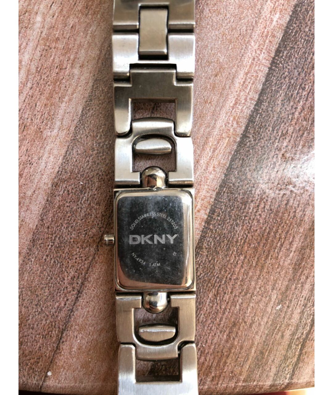 DKNY Серебряные стальные часы, фото 2