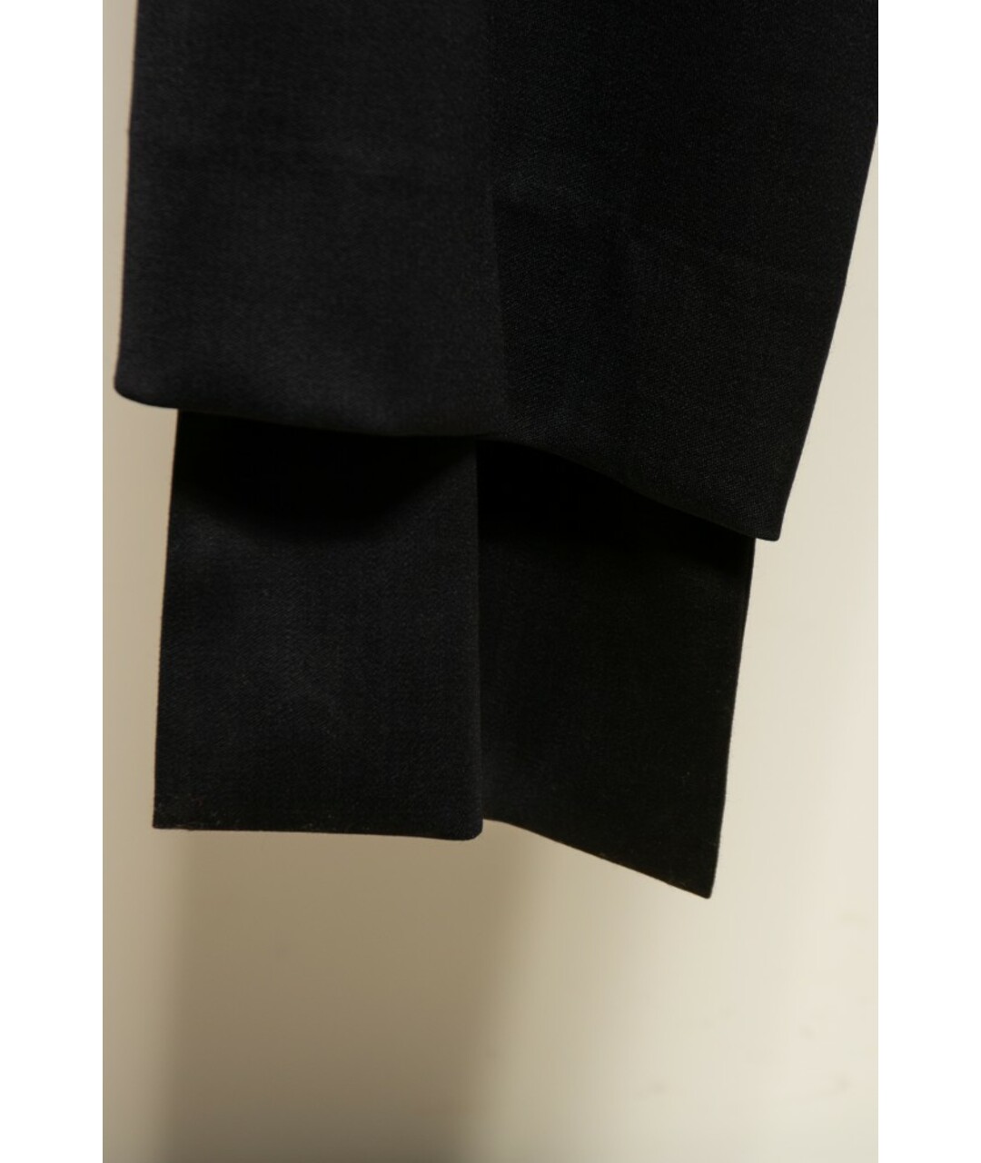 MAISON MARGIELA Черные шерстяные брюки широкие, фото 5