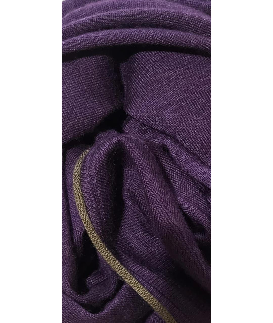 ETRO Фиолетовый кашемировый кардиган, фото 6