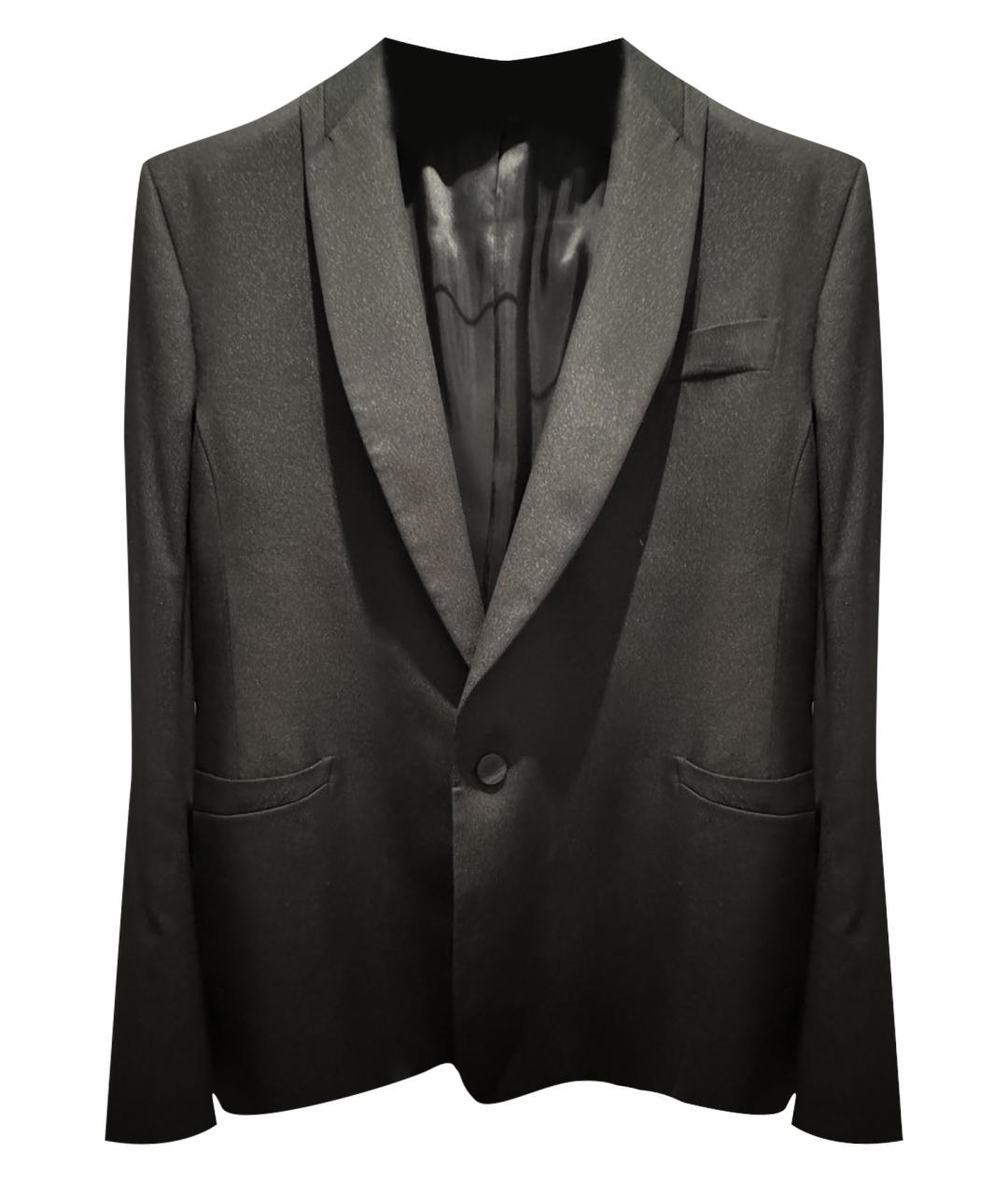 THIERRY MUGLER Черный шерстяной пиджак, фото 1