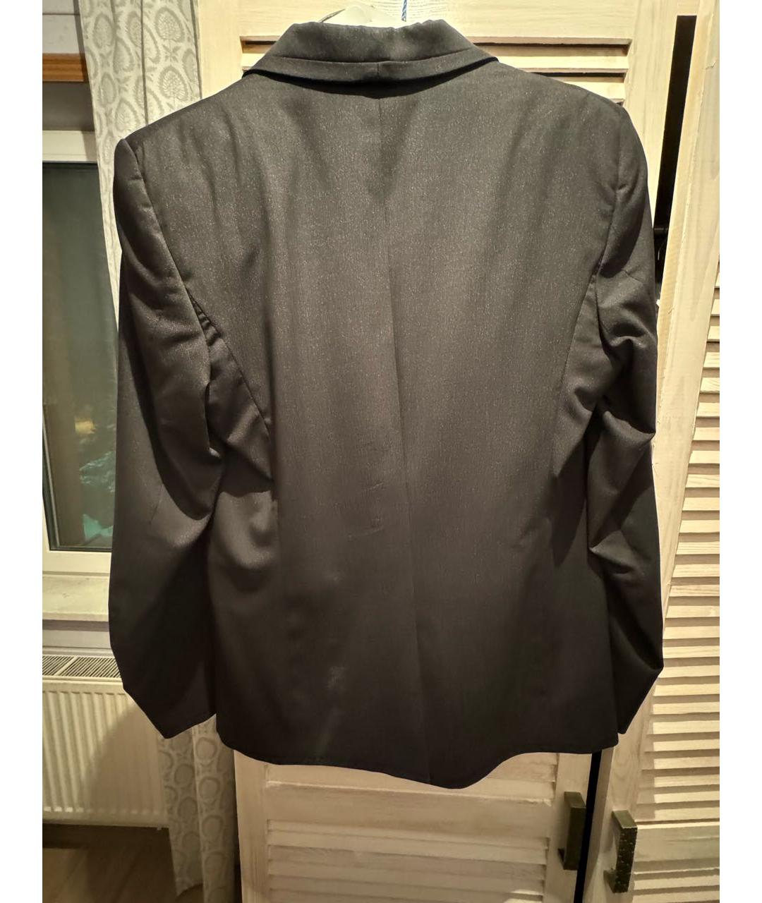 THIERRY MUGLER Черный шерстяной пиджак, фото 2