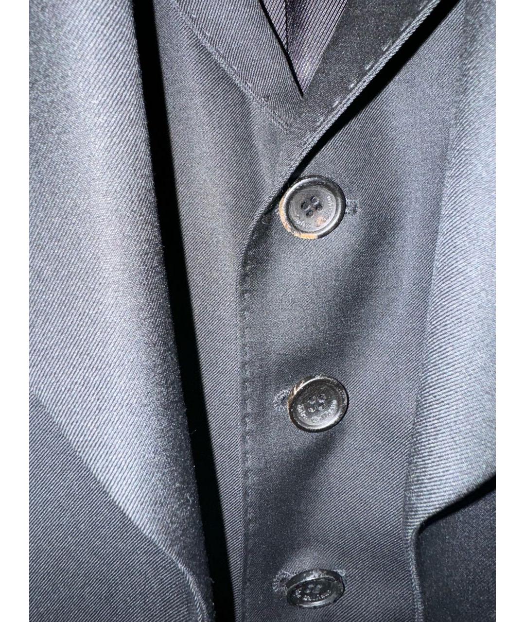 JOHN GALLIANO Черный шерстяной пиджак, фото 4