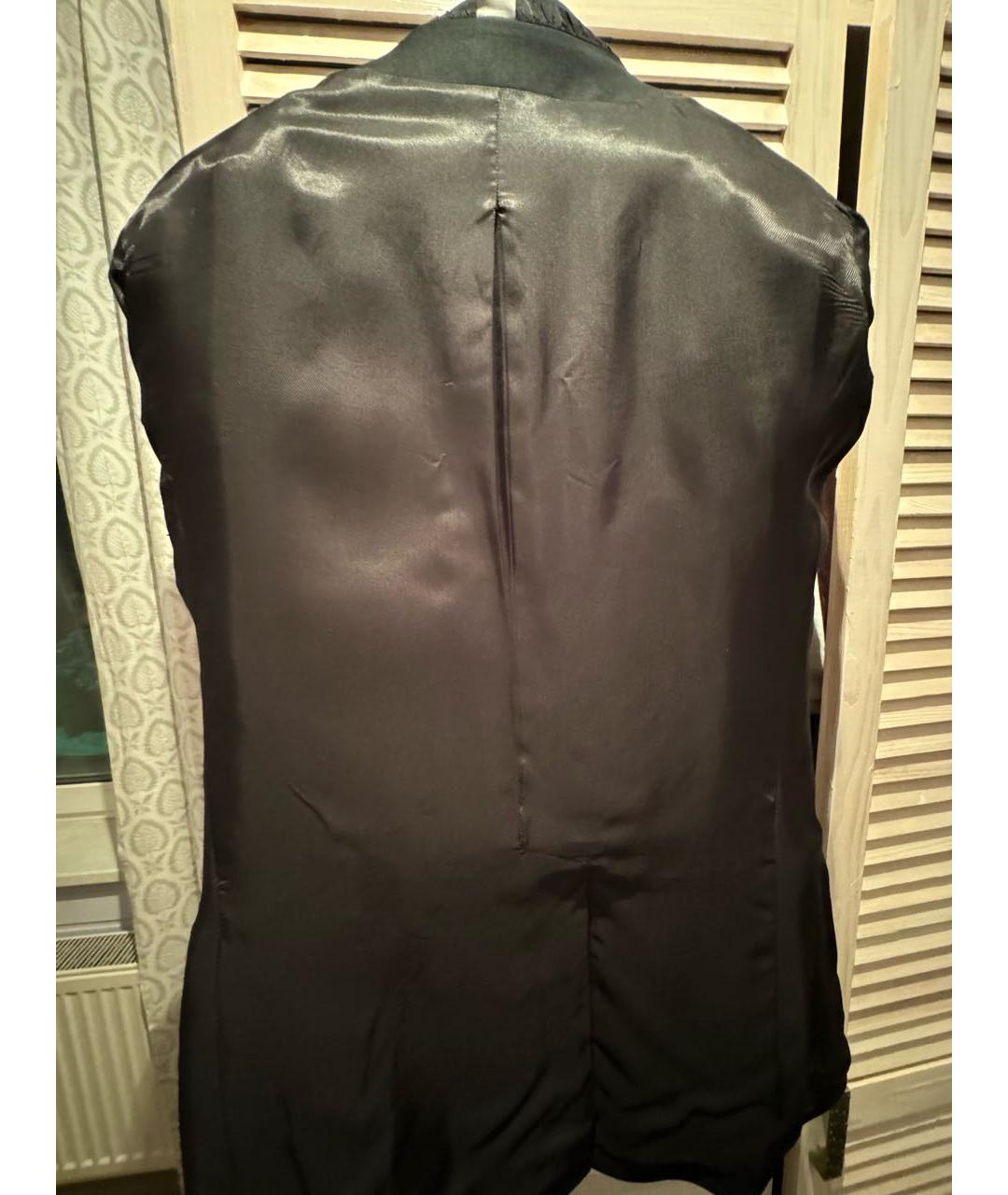 JOHN GALLIANO Черный шерстяной пиджак, фото 3