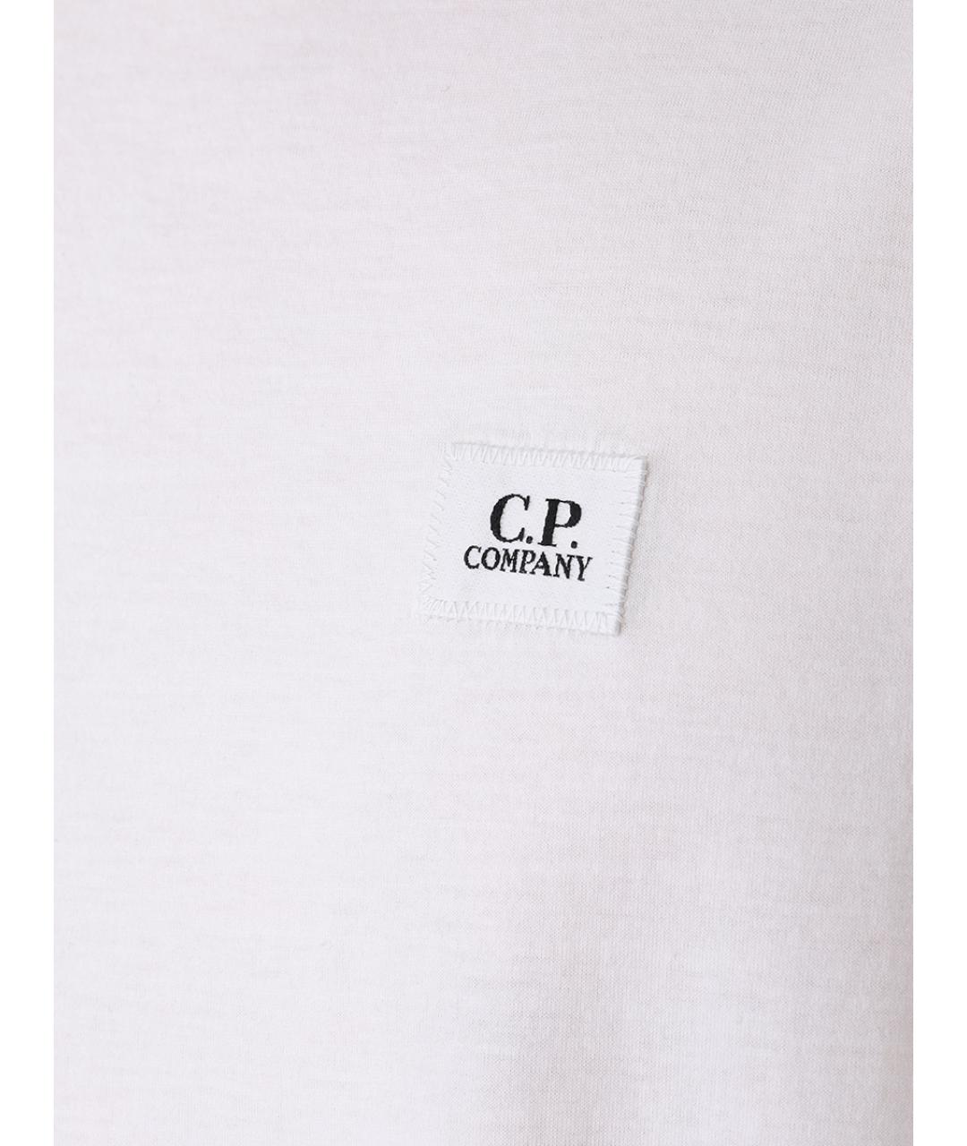 CP COMPANY Белая футболка, фото 5