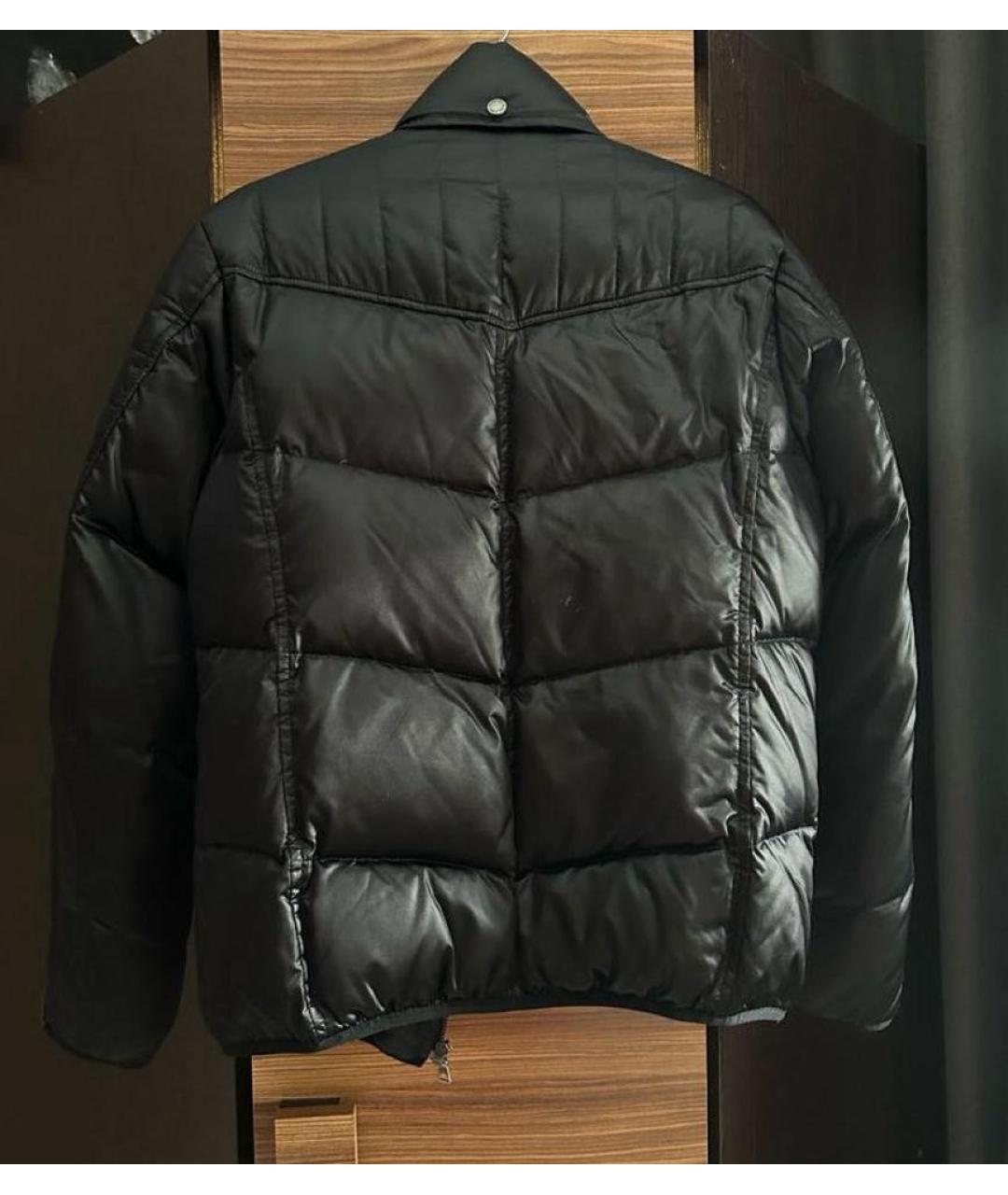 BURBERRY Черная полиамидовая куртка, фото 3