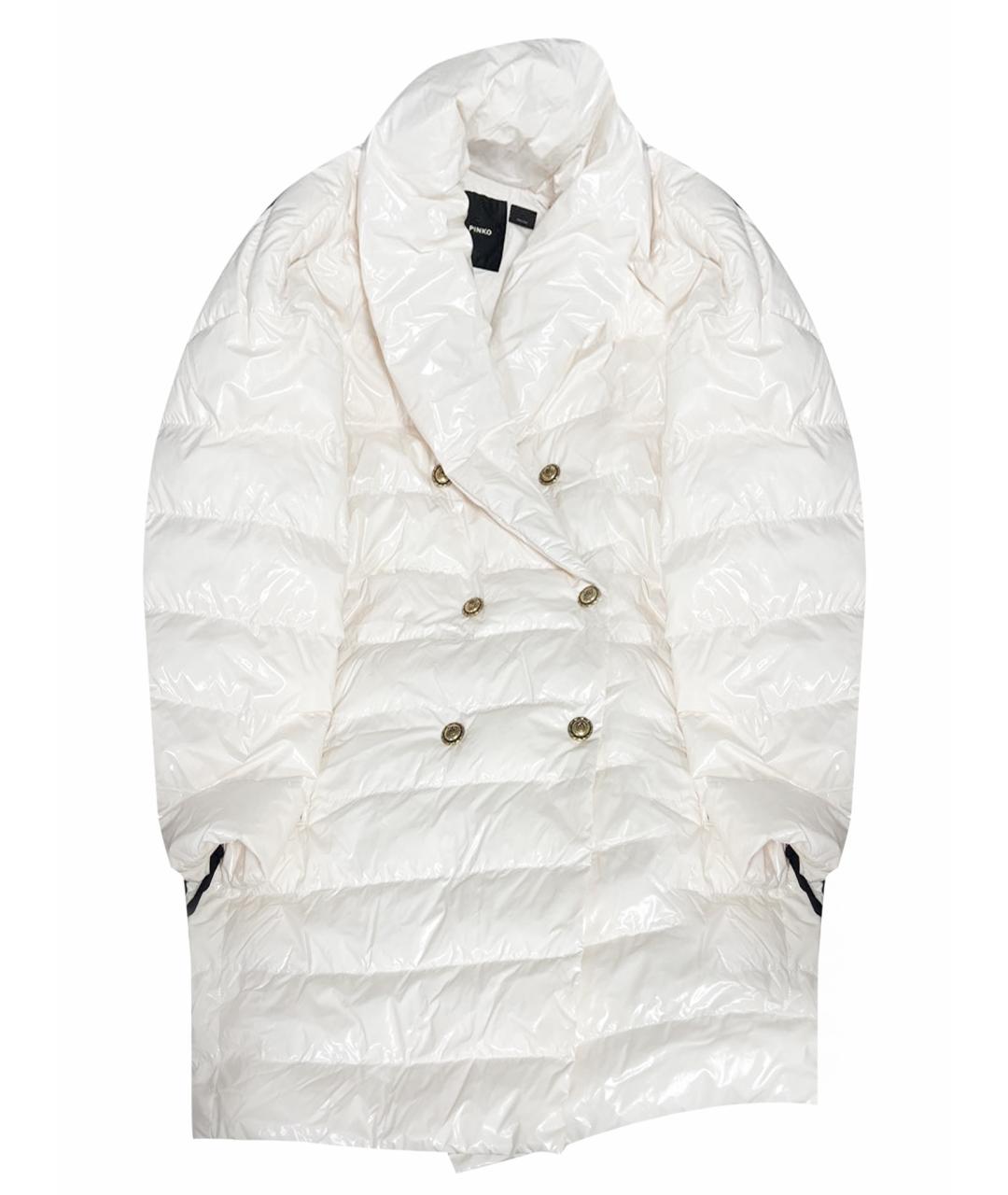 PINKO Белый пуховик, фото 8