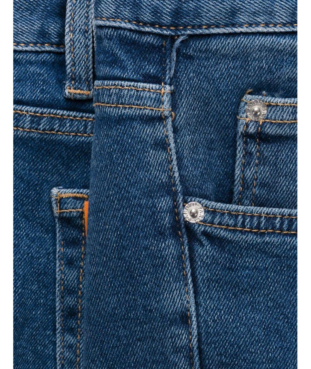 SANDRO Синие хлопковые джинсы скинни, фото 5