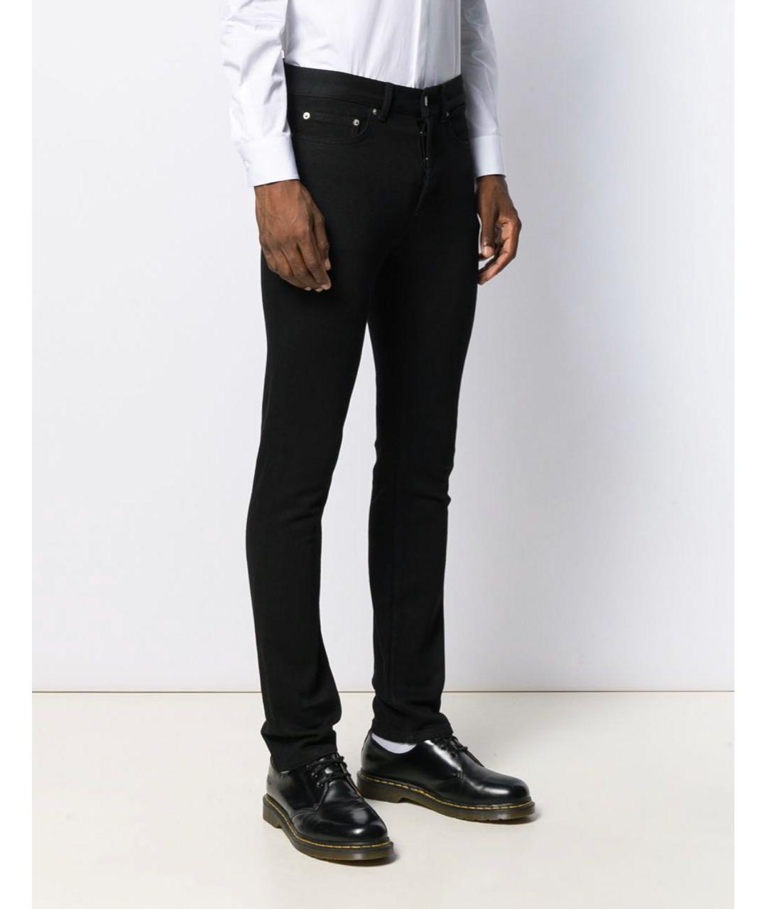 SANDRO Черные хлопковые джинсы скинни, фото 3