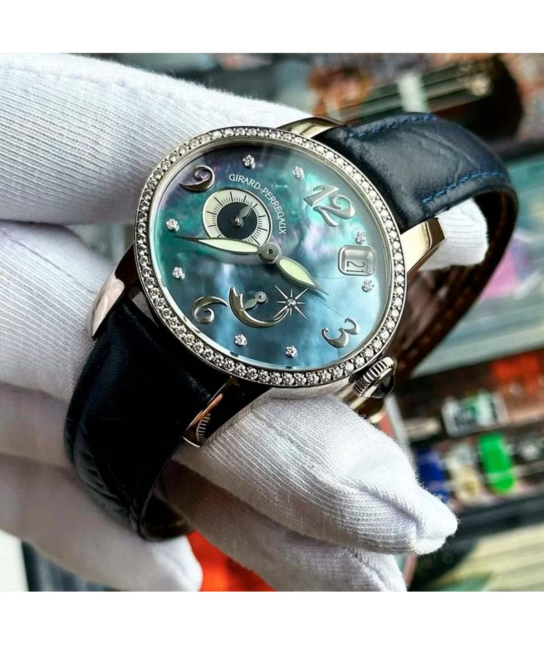 GIRARD PERREGAUX Синие часы, фото 2