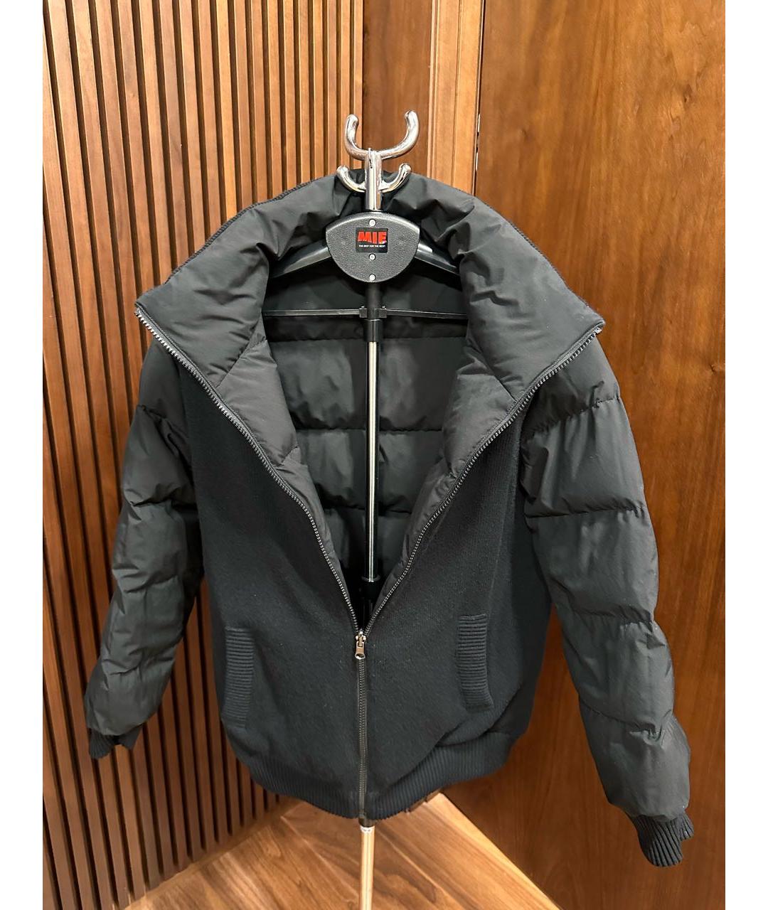 FALCONERI Черный пуховик, фото 4