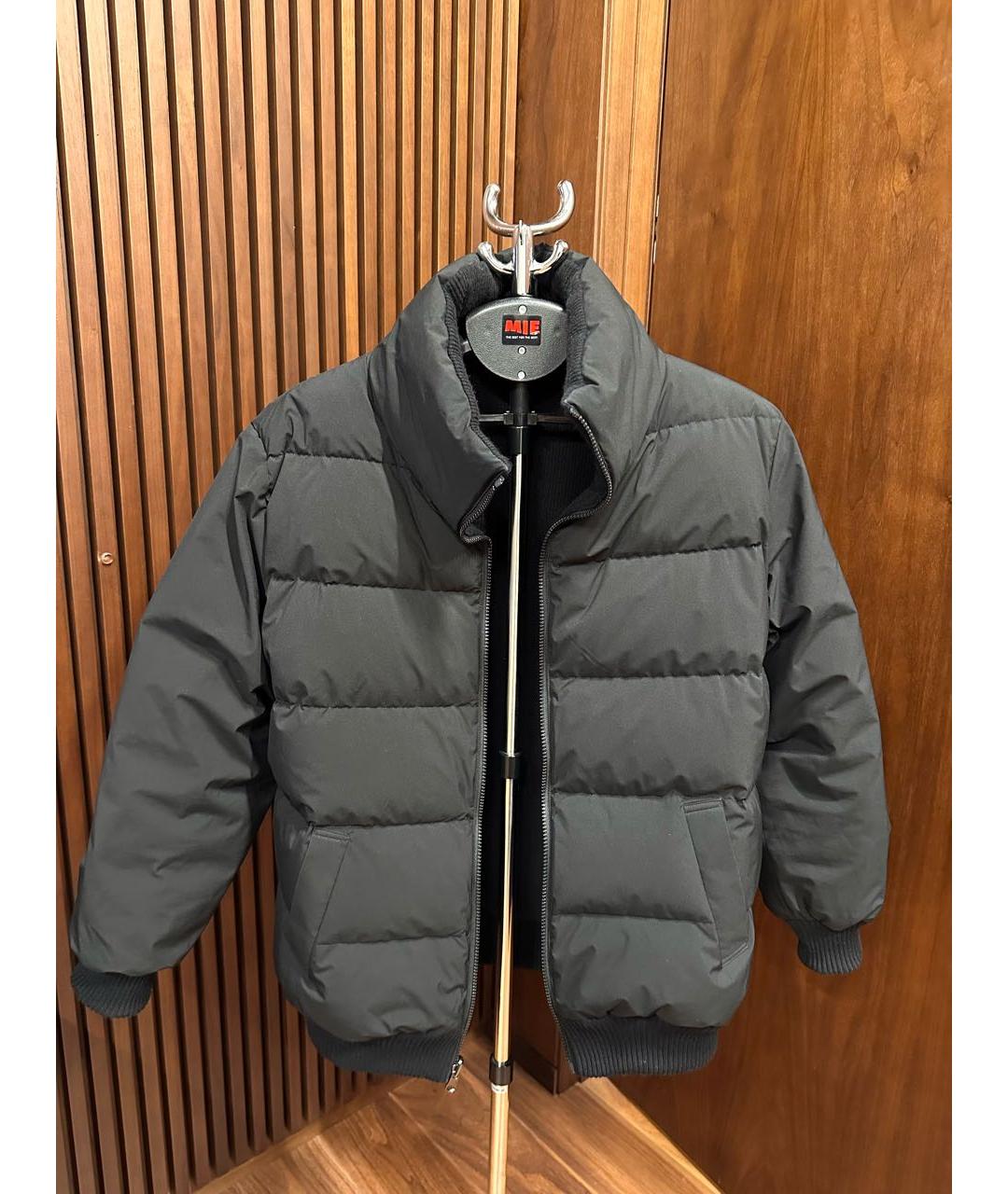 FALCONERI Черный пуховик, фото 7