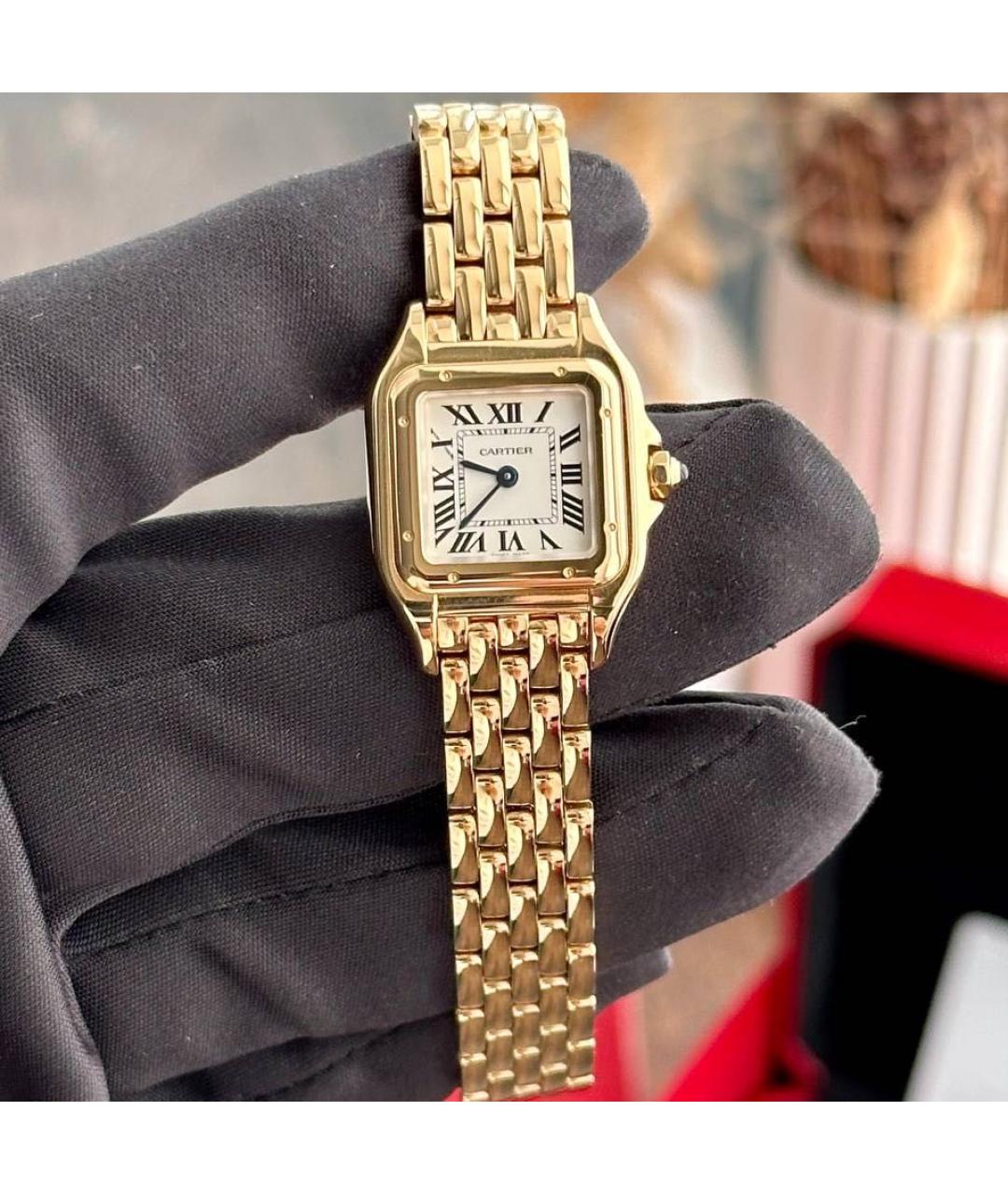 CARTIER Золотые часы из розового золота, фото 4