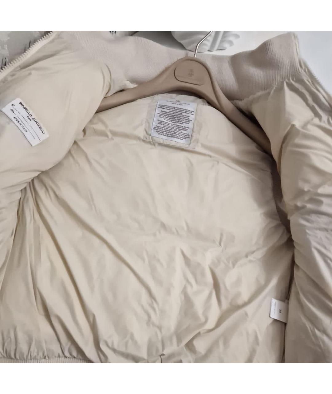 BRUNELLO CUCINELLI Бежевый жилет, фото 4