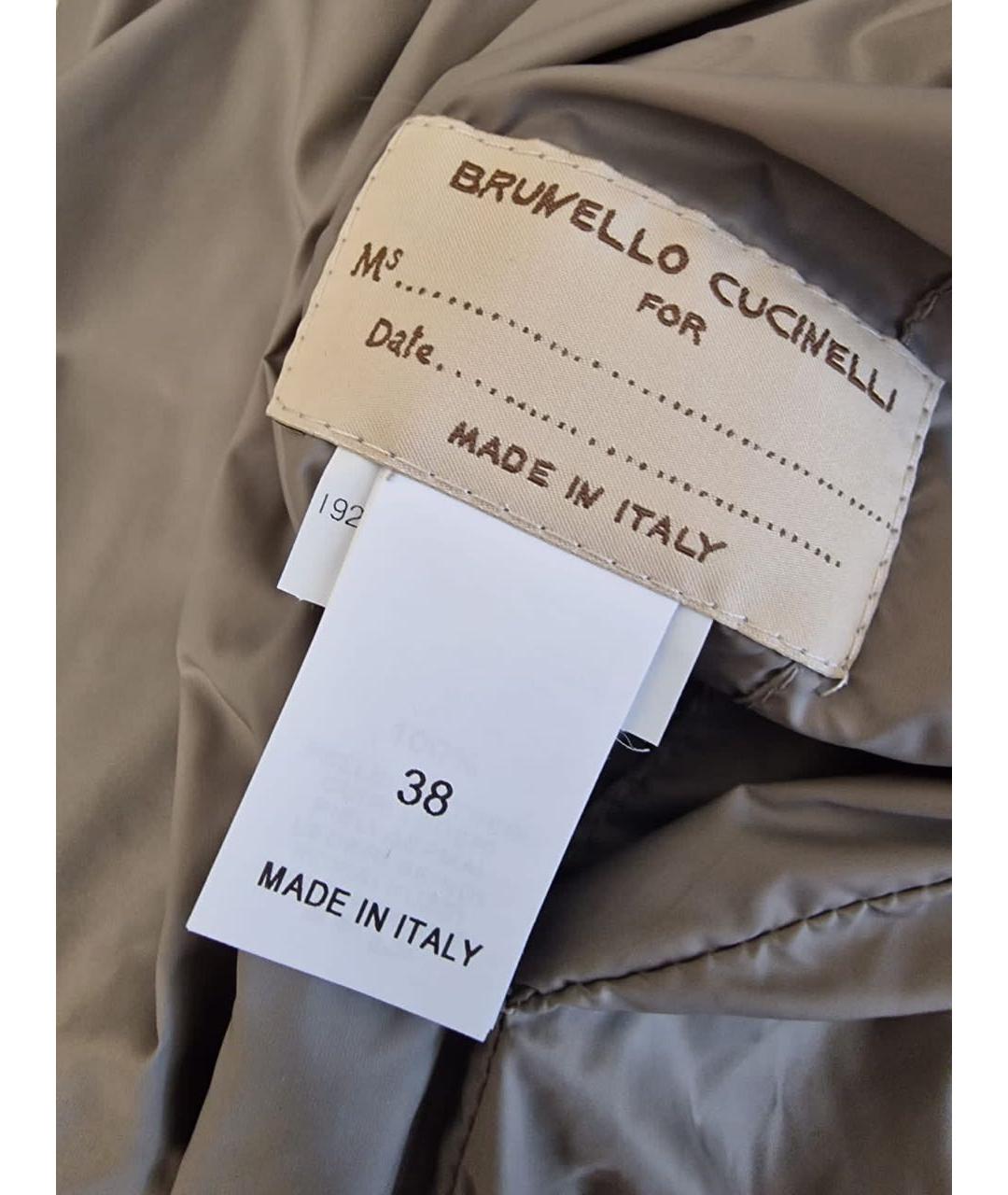 BRUNELLO CUCINELLI Кожаный жилет, фото 2