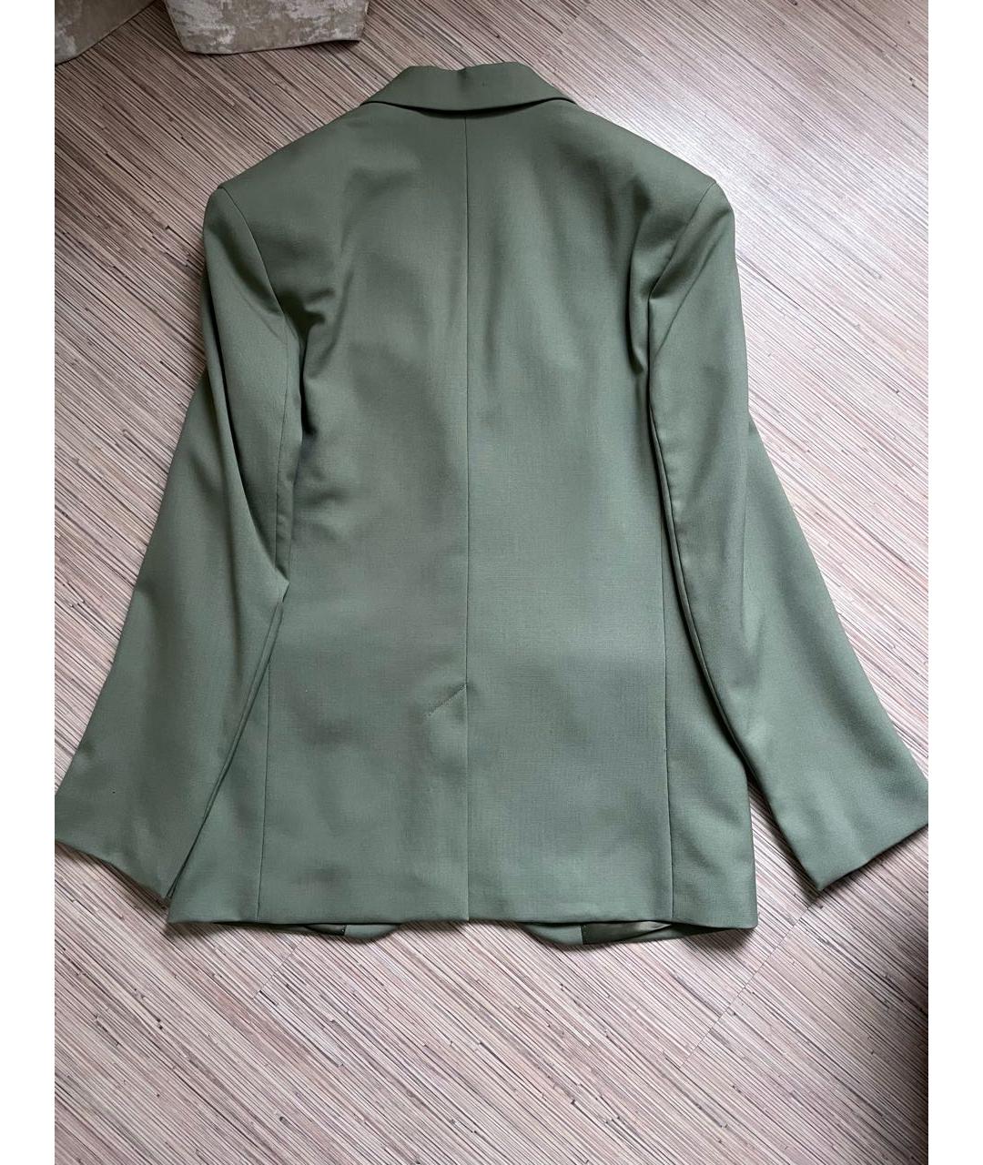 ARKET Зеленый шерстяной жакет/пиджак, фото 2