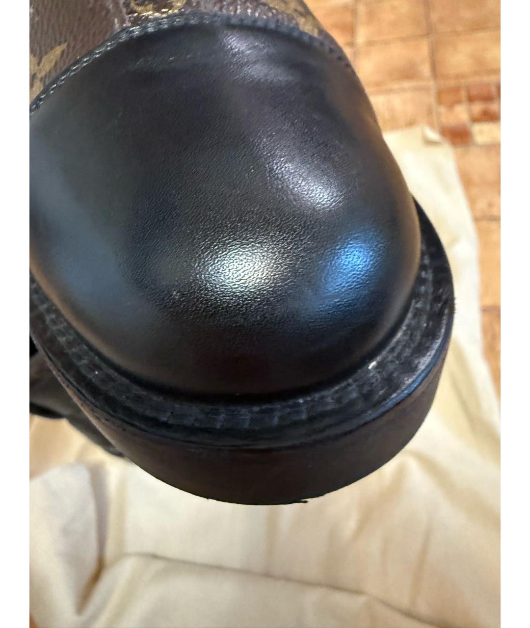 LOUIS VUITTON Коричневые ботинки, фото 6