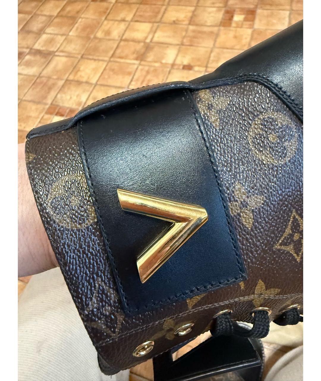 LOUIS VUITTON Коричневые ботинки, фото 8