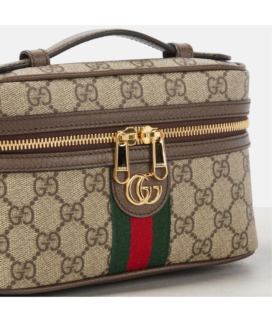 GUCCI Кожаная сумка через плечо, фото 4