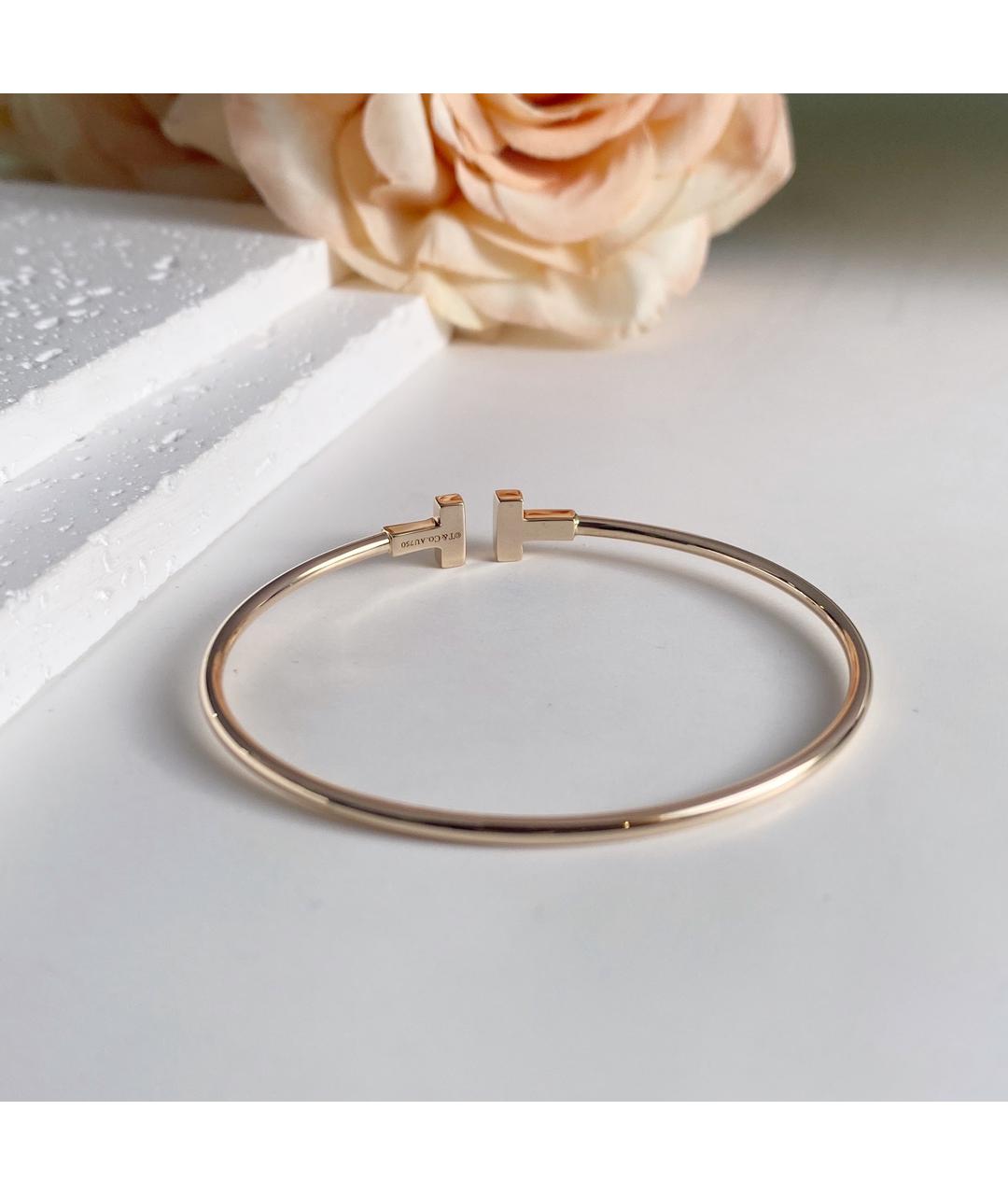 TIFFANY&CO Золотой браслет из розового золота, фото 6