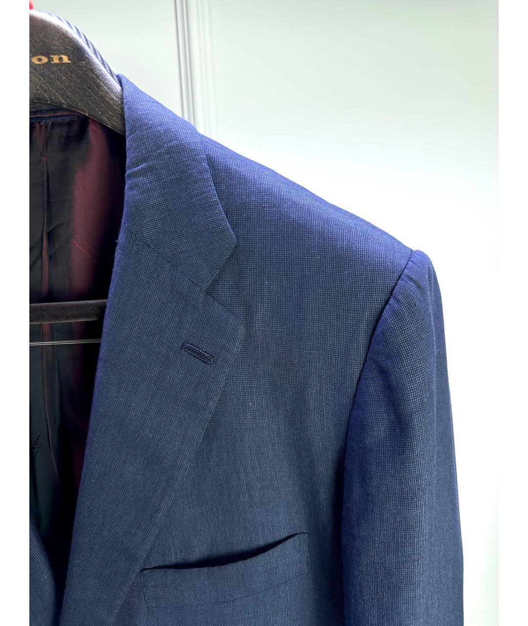 KITON Синий пиджак, фото 3