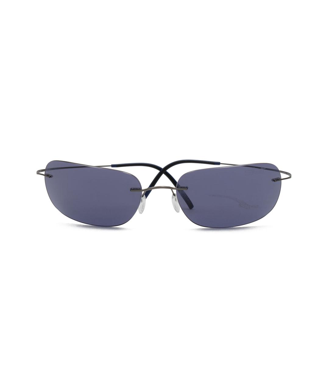 SILHOUETTE Темно-синие солнцезащитные очки, фото 5